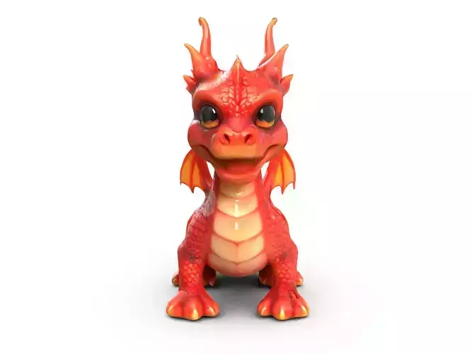 Adorable Baby Dragon 4
