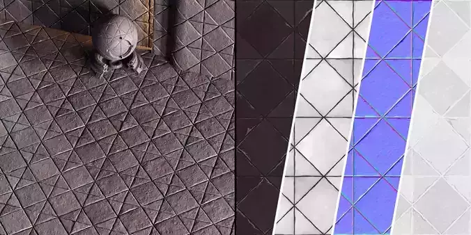 H154 Brick - PBR - 4K - Seamless - SBSAR