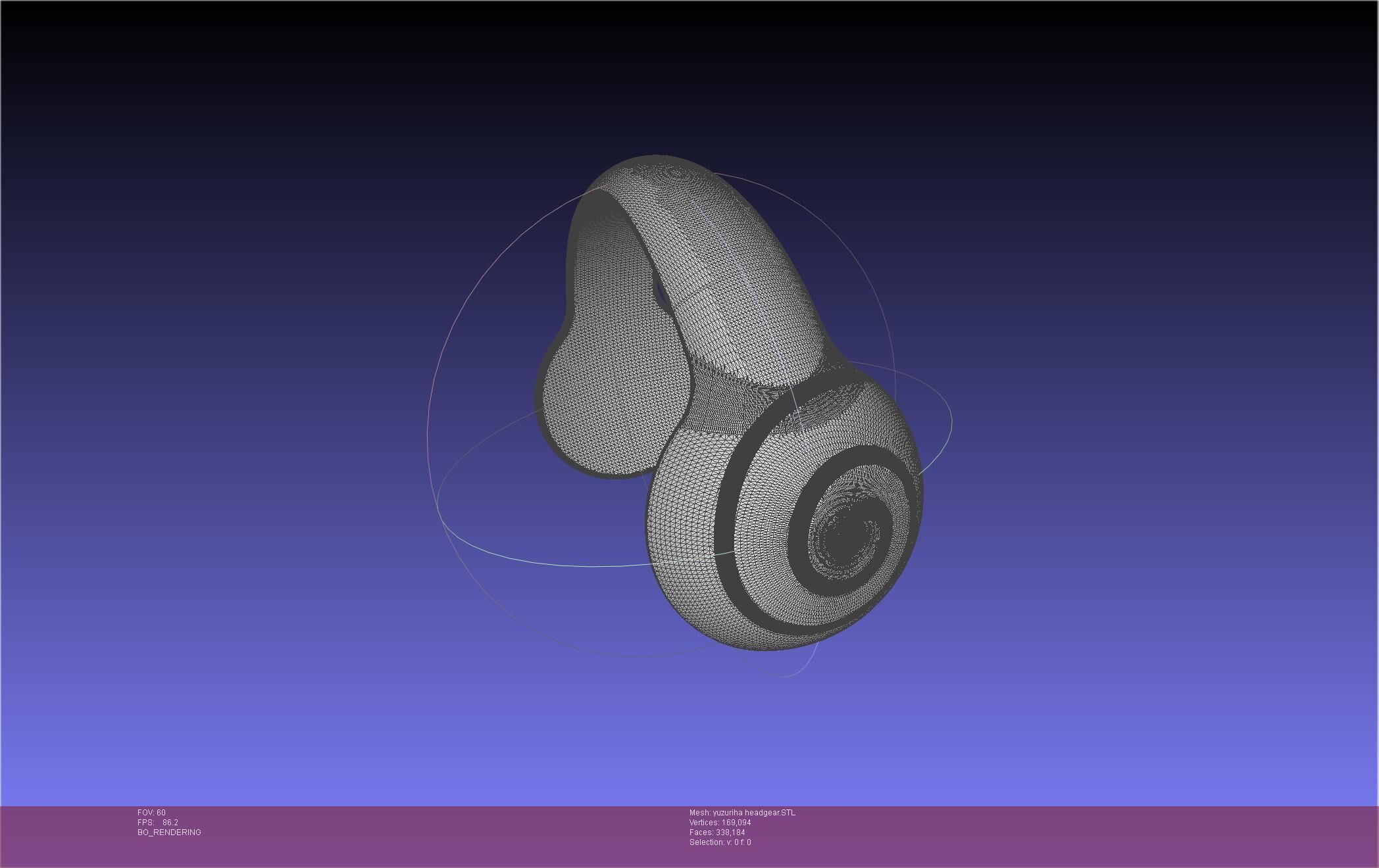 Dr Stone Yuzuriha Headgear 3D print model_38