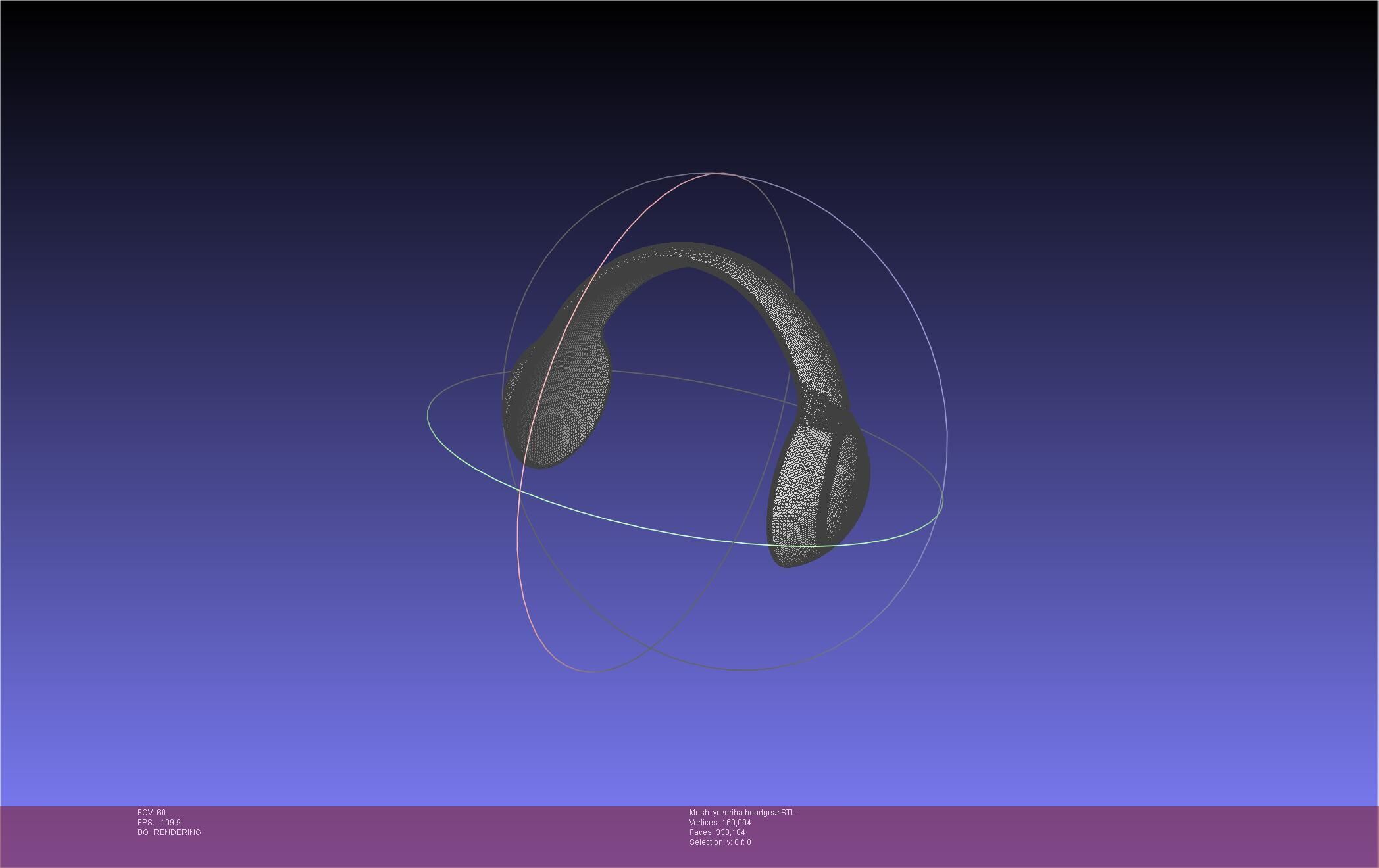 Dr Stone Yuzuriha Headgear 3D print model_26