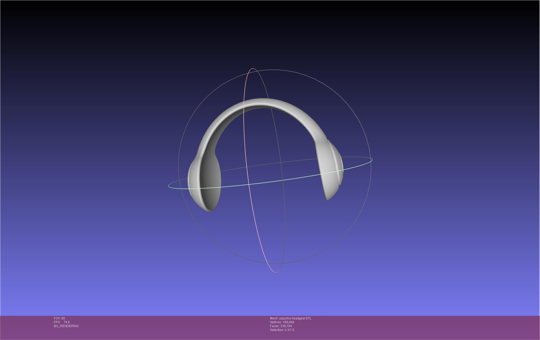 Dr Stone Yuzuriha Headgear 3D print model_2