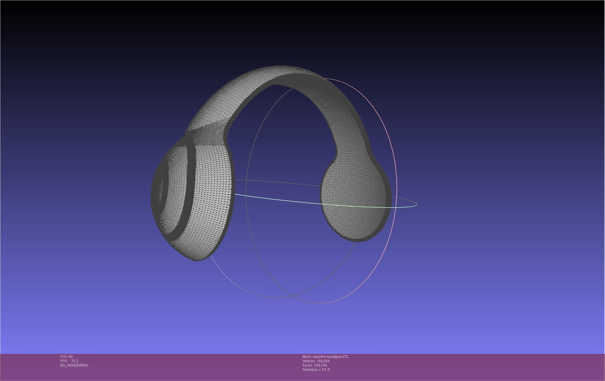 Dr Stone Yuzuriha Headgear 3D print model_27