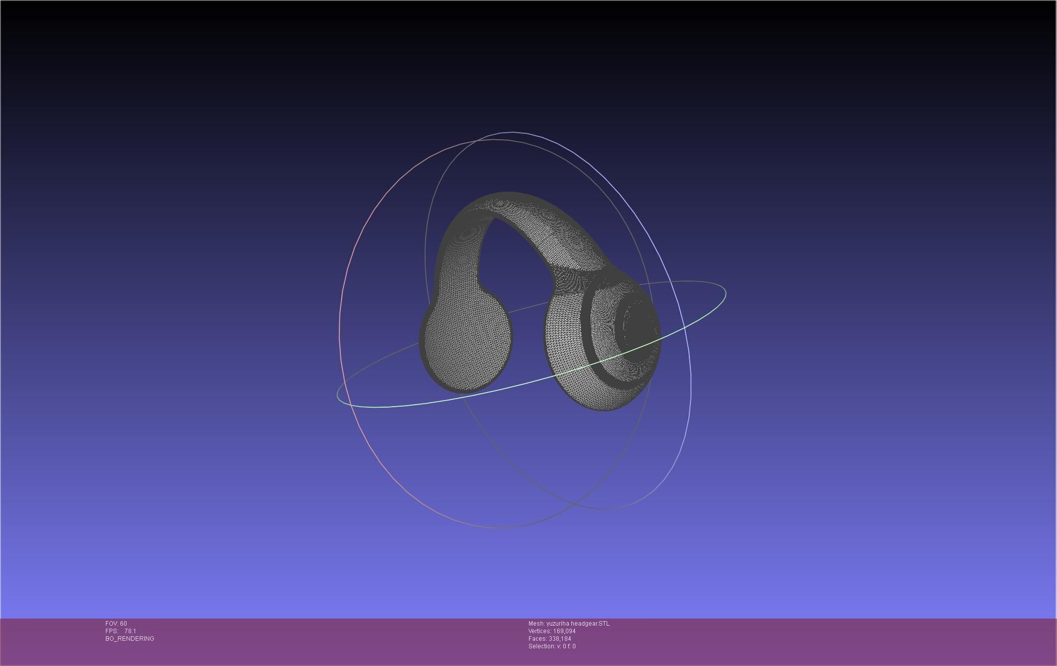 Dr Stone Yuzuriha Headgear 3D print model_18