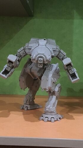 Big Scale Fully Articulated Battletech Mech Krab  3D print model