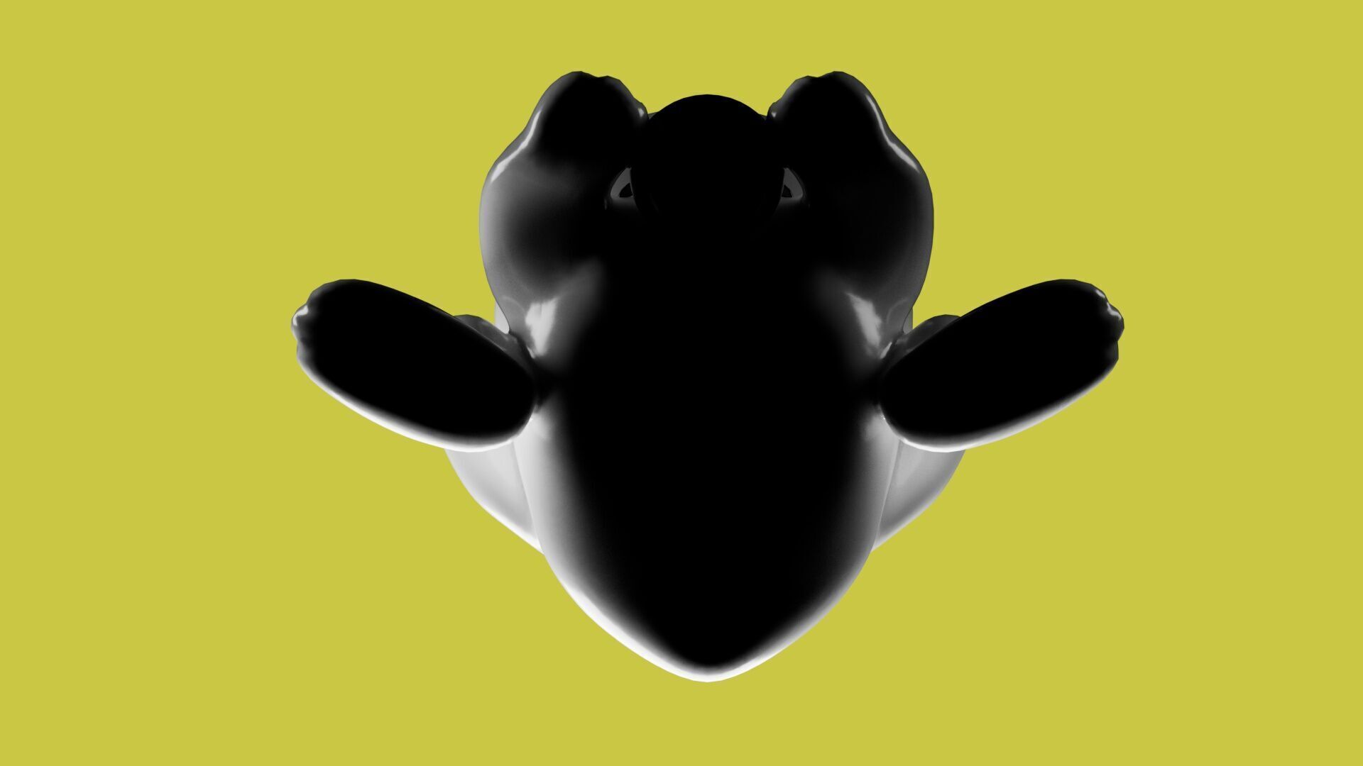 Froggit Low-poly 3D model_4