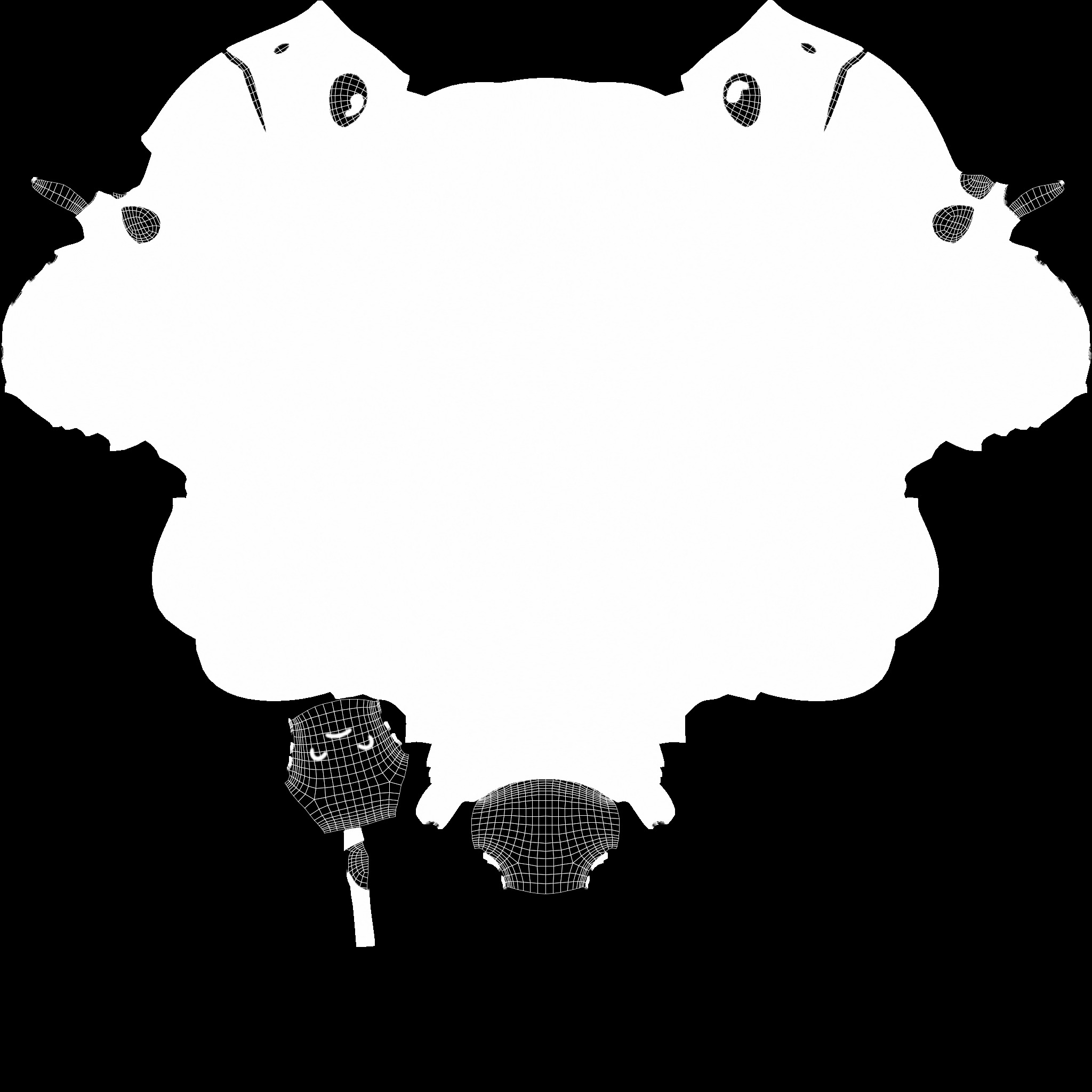 Froggit Low-poly 3D model_7