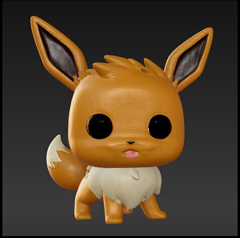 Eevee funko pop Free 3D print model