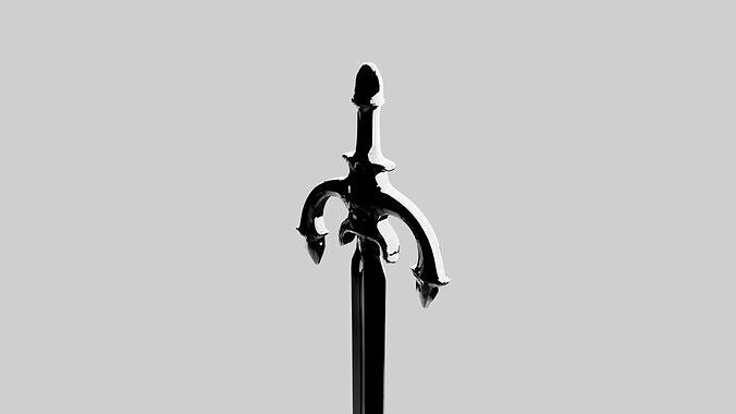 Sword Low-poly 3D model
