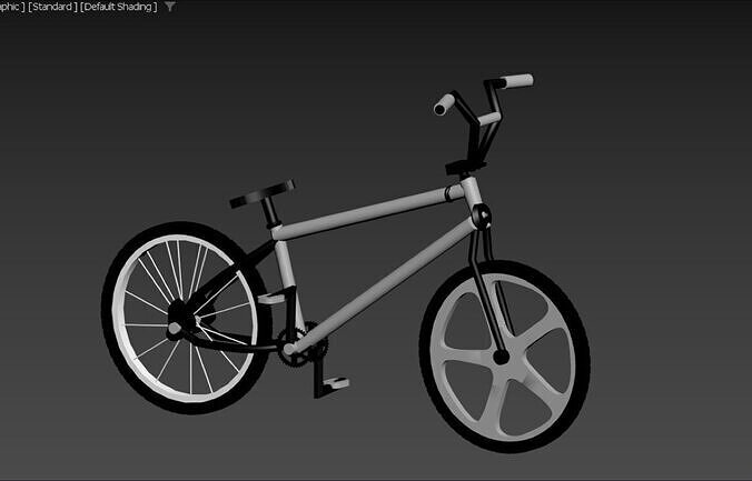 BMX Cycle  Low-poly 3D model