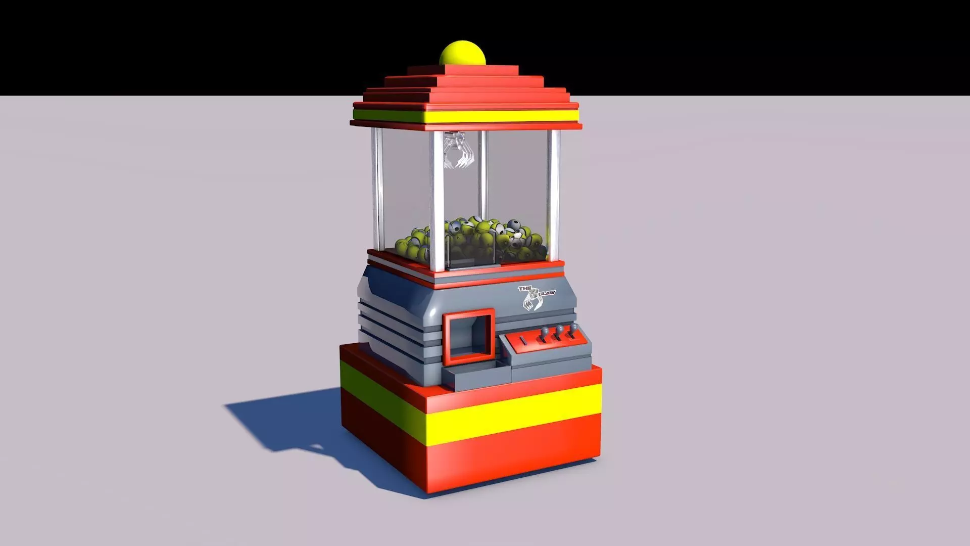 Claw Machine Free 3D model