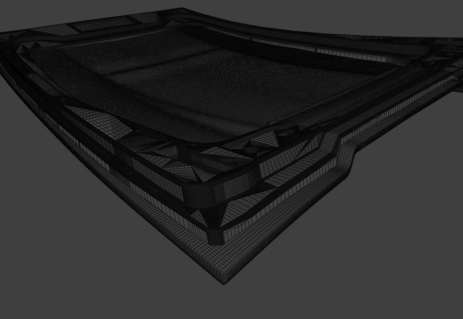 911 Hood - Bonnet 3D print model_7