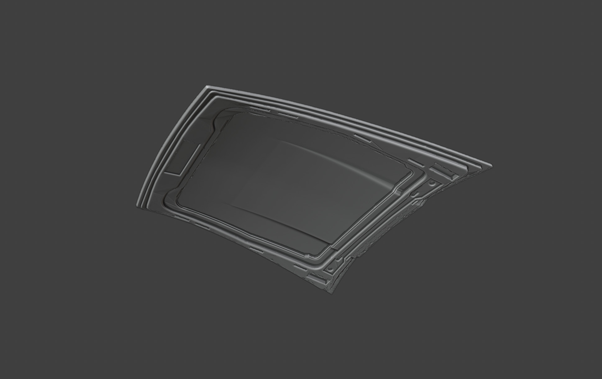 911 Hood - Bonnet 3D print model_1