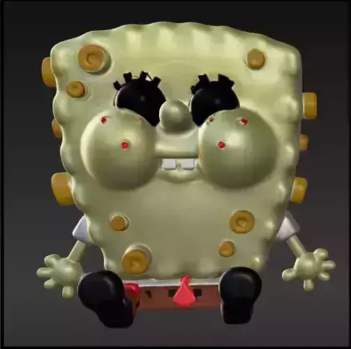 Bob esponja funko pop Free 3D print model