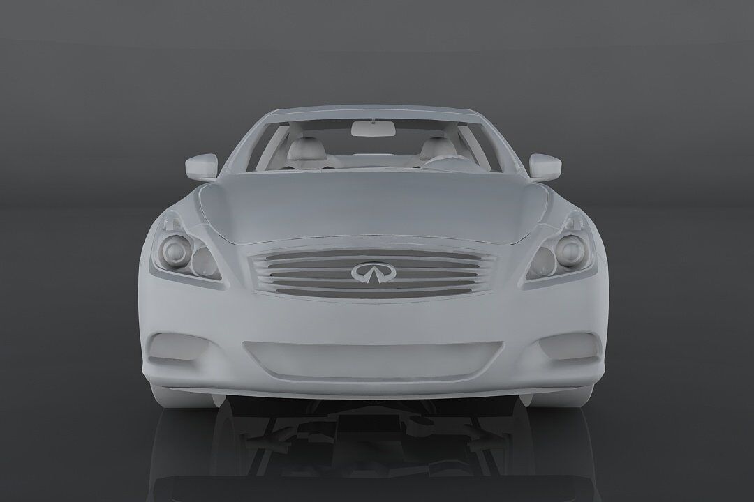 Infiniti G37 Low-poly 3D model_8