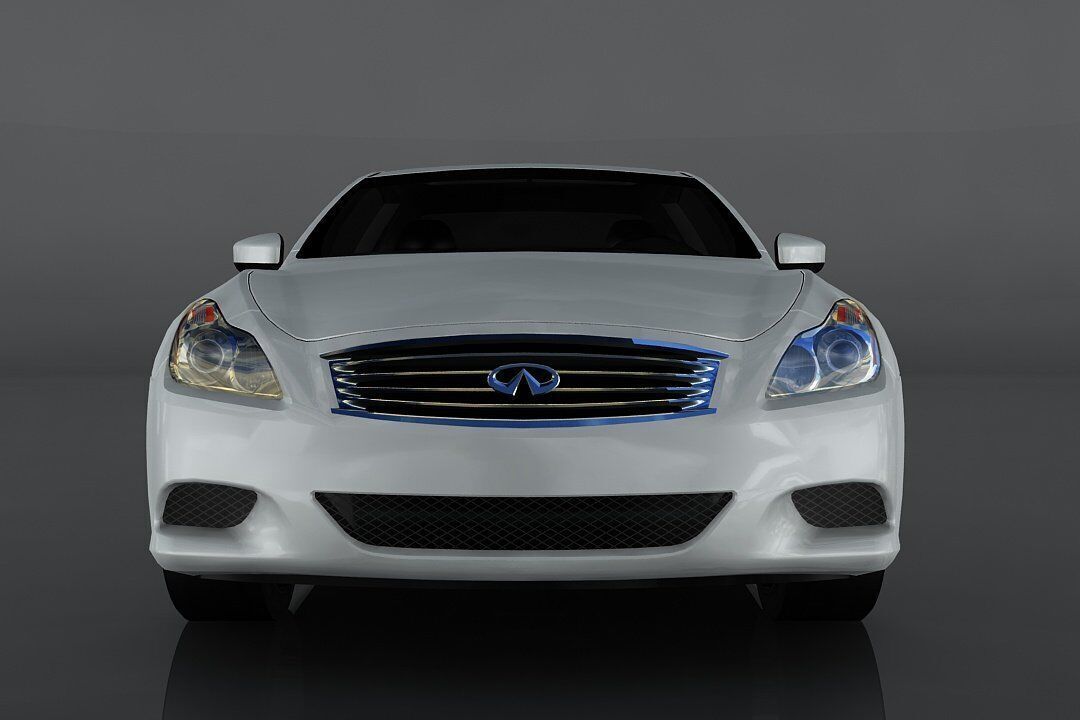 Infiniti G37 Low-poly 3D model_1