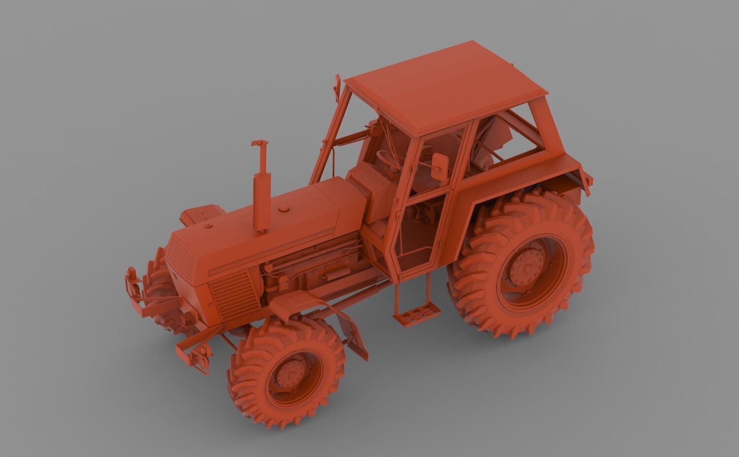 Zetor Crystal 12045 3D print model_7