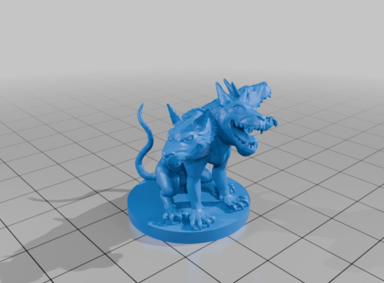 Cerberus Puppy 3D print model_1