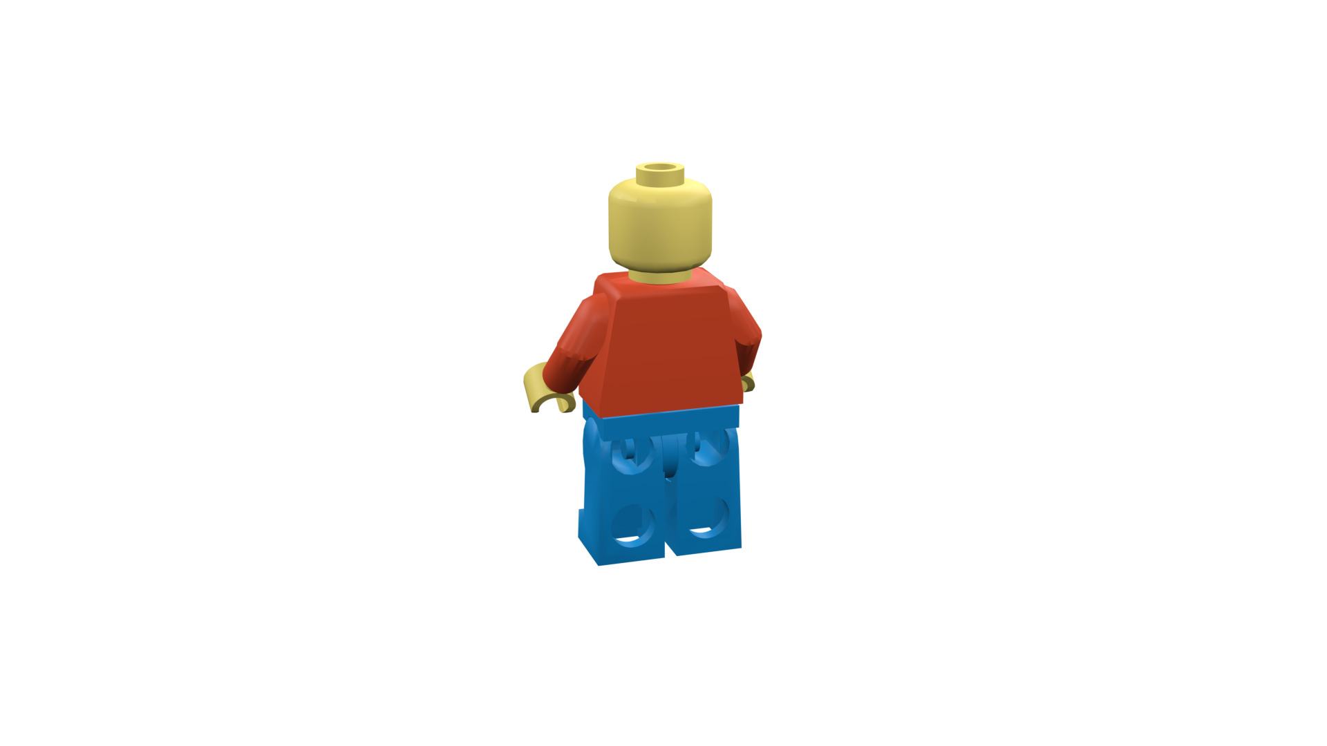 3D print minifigure - Lego Minifigure Basic V1 3D print model_33