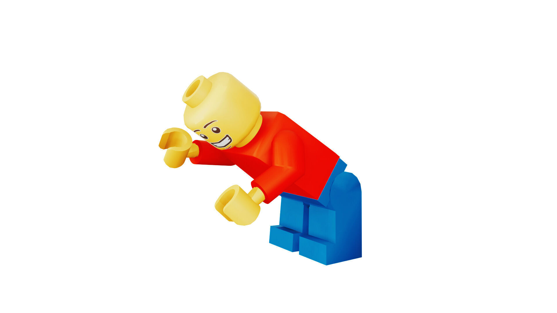 3D print minifigure - Lego Minifigure Basic V1 3D print model_8