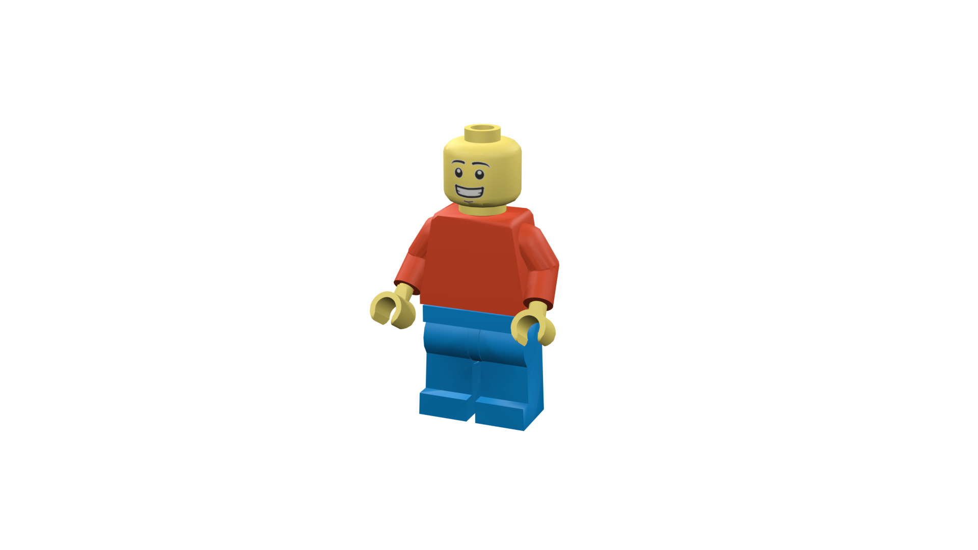 3D print minifigure - Lego Minifigure Basic V1 3D print model_50