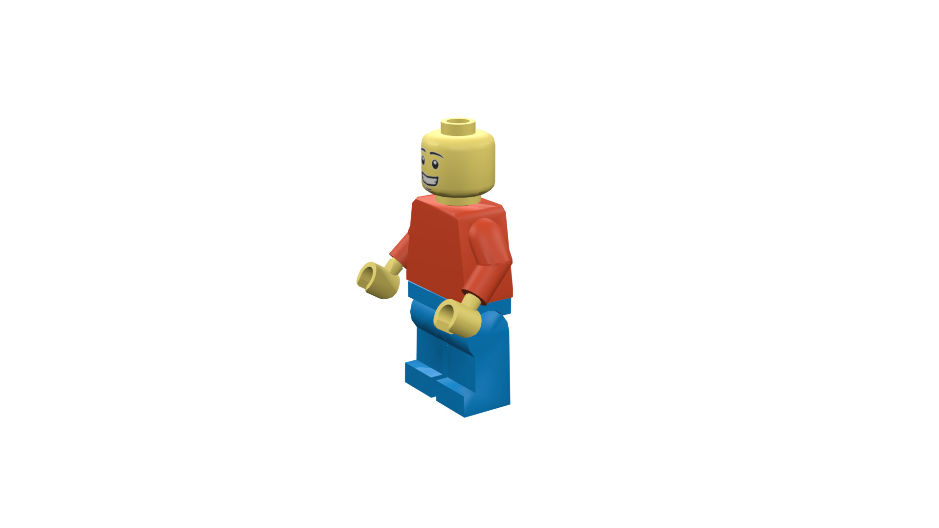 3D print minifigure - Lego Minifigure Basic V1 3D print model_46