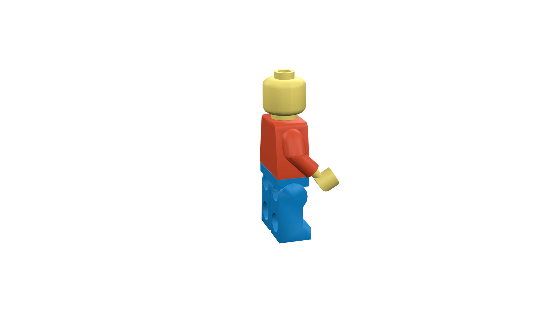 3D print minifigure - Lego Minifigure Basic V1 3D print model_22