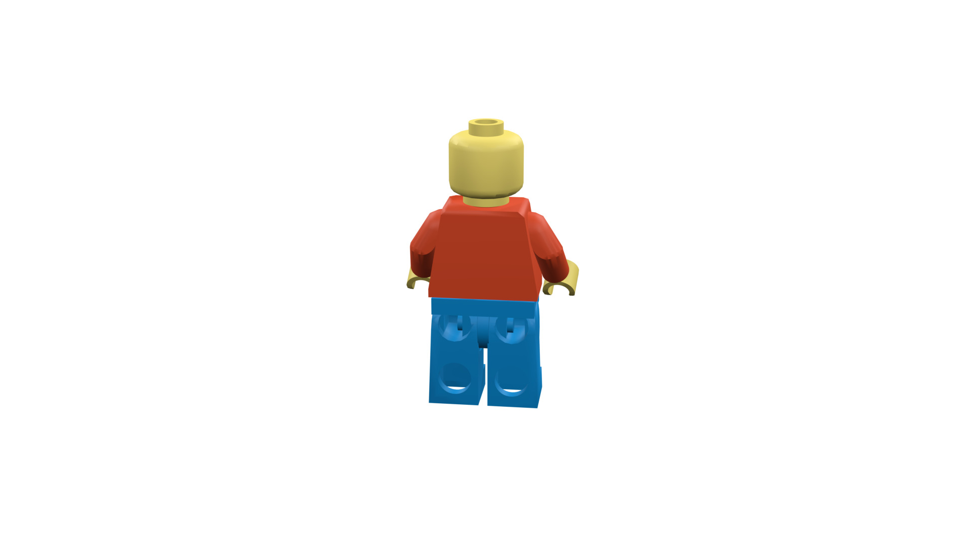 3D print minifigure - Lego Minifigure Basic V1 3D print model_30