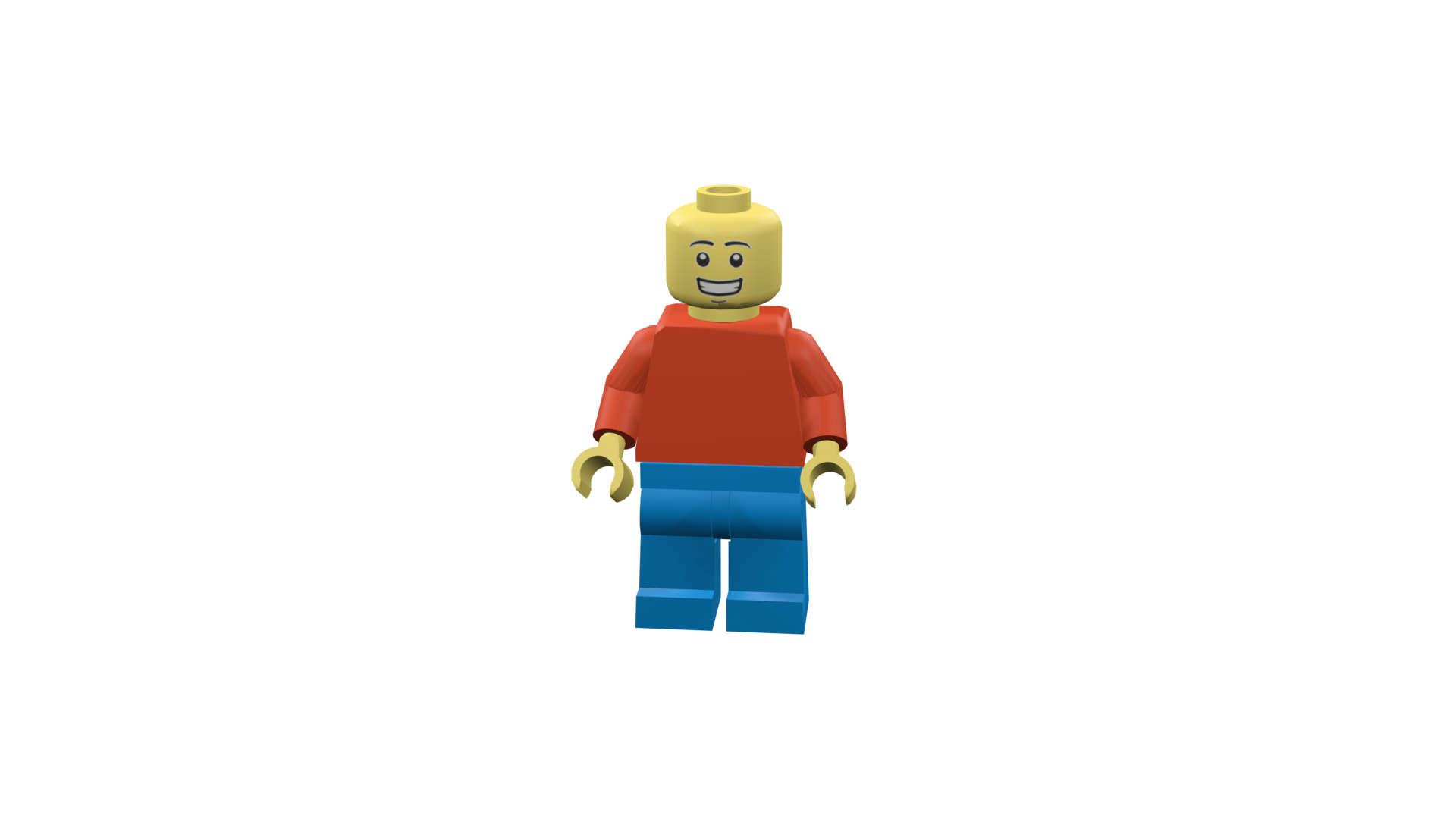 3D print minifigure - Lego Minifigure Basic V1 3D print model_52