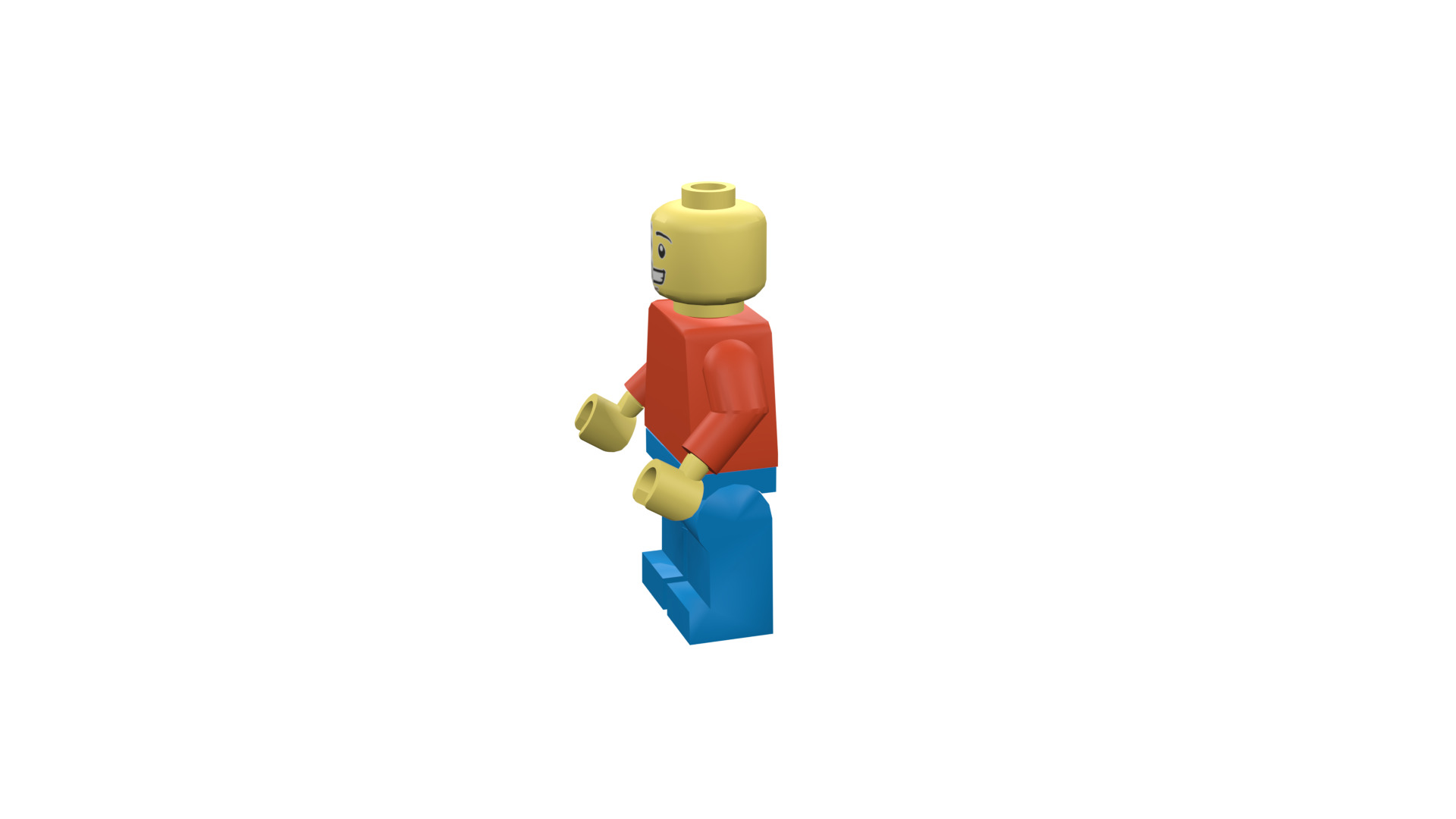 3D print minifigure - Lego Minifigure Basic V1 3D print model_44