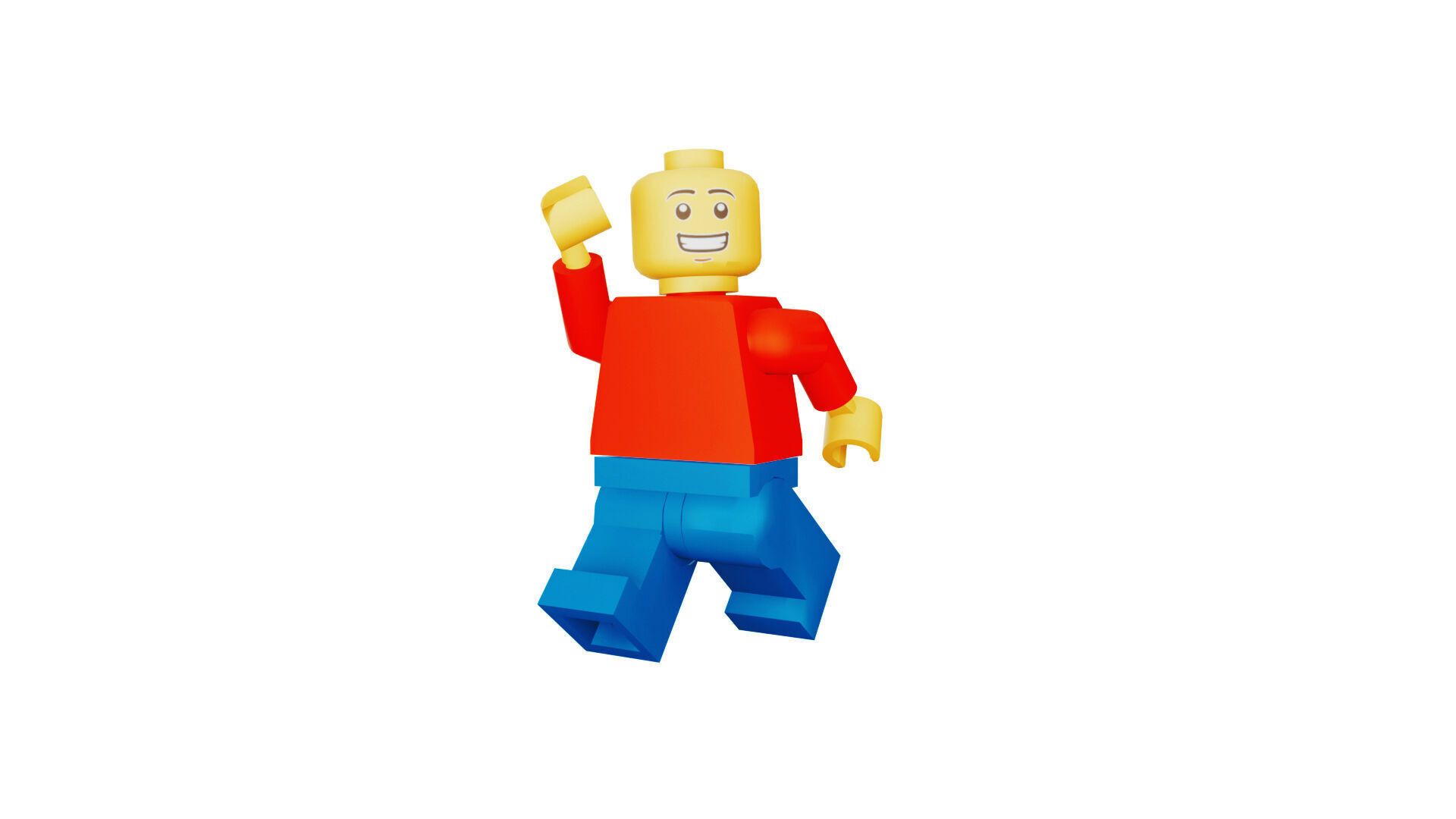 3D print minifigure - Lego Minifigure Basic V1 3D print model_6