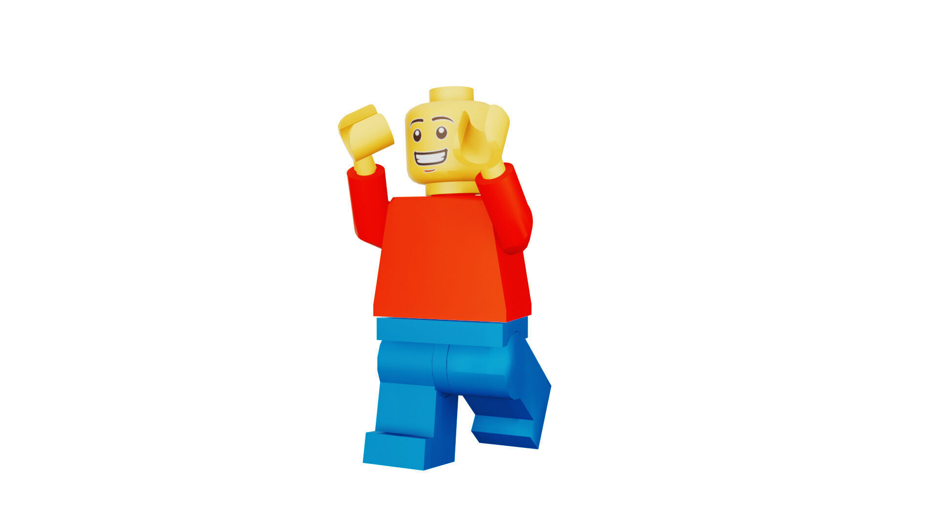 3D print minifigure - Lego Minifigure Basic V1 3D print model_7