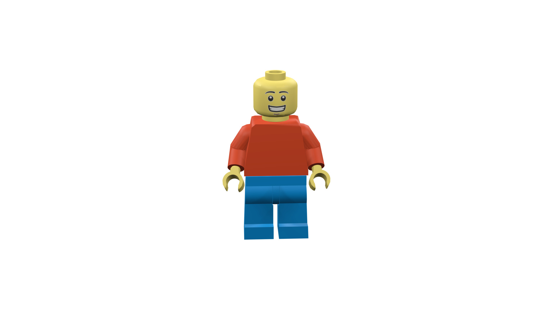 3D print minifigure - Lego Minifigure Basic V1 3D print model_53