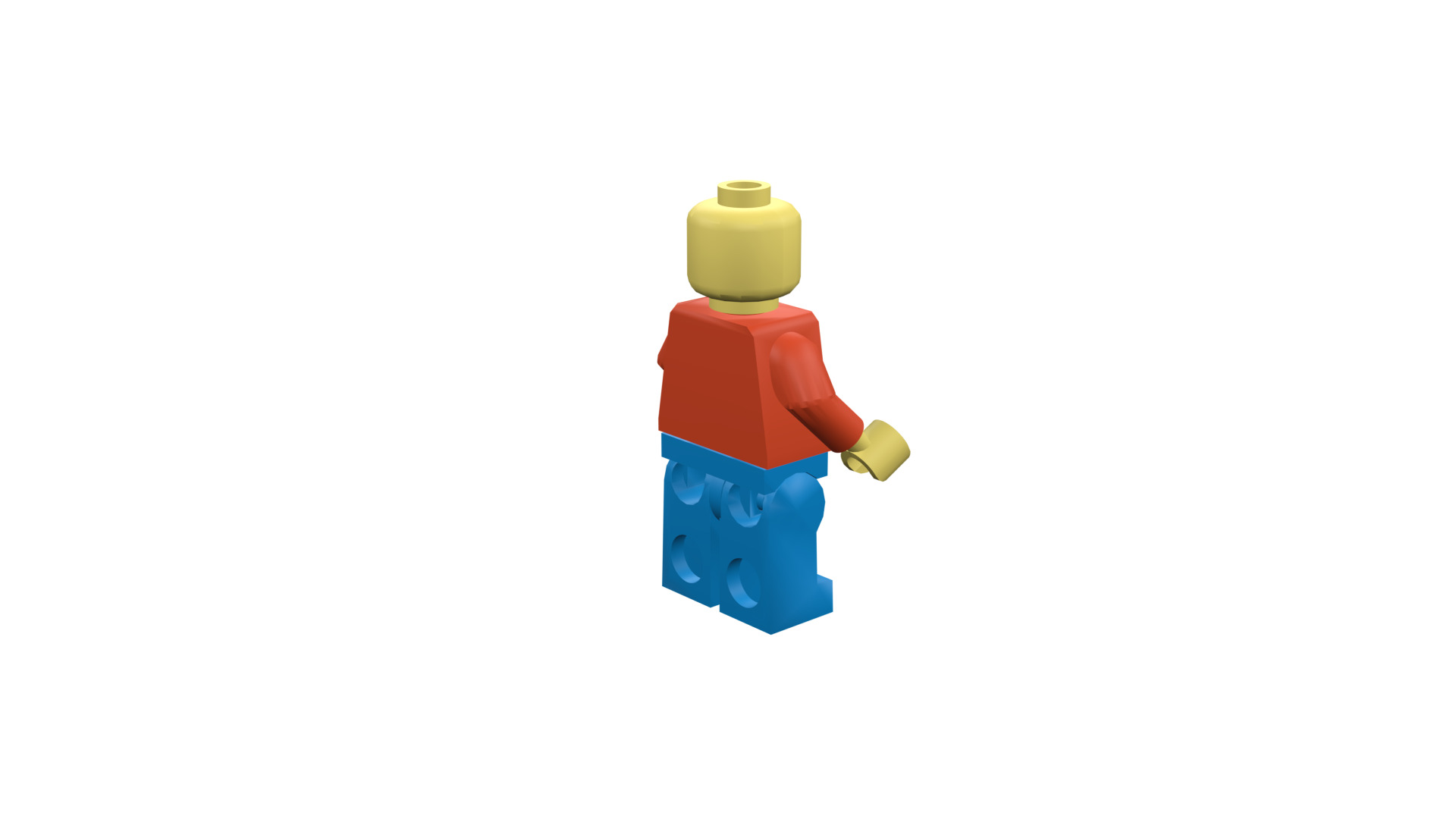 3D print minifigure - Lego Minifigure Basic V1 3D print model_25