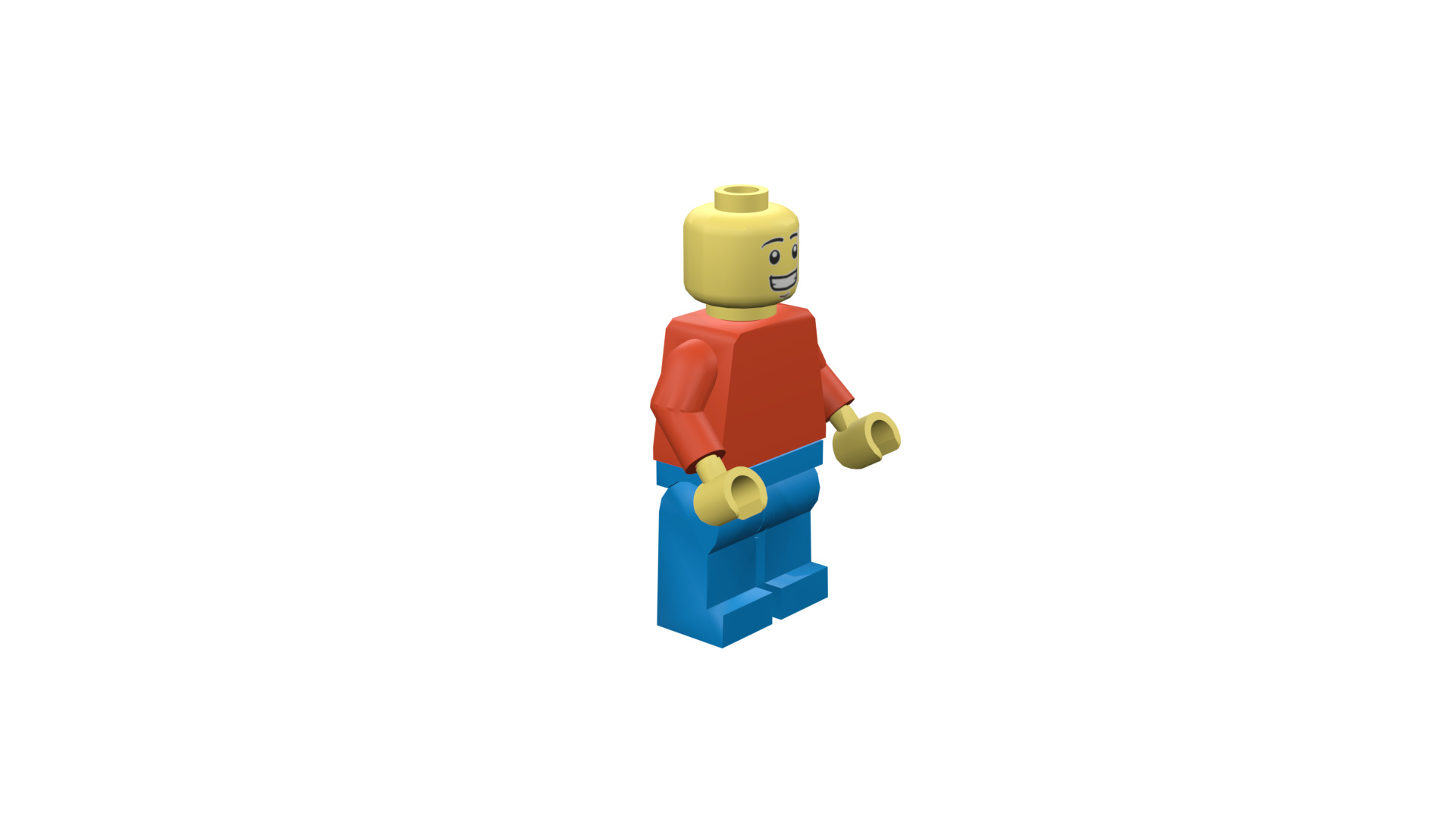 3D print minifigure - Lego Minifigure Basic V1 3D print model_15