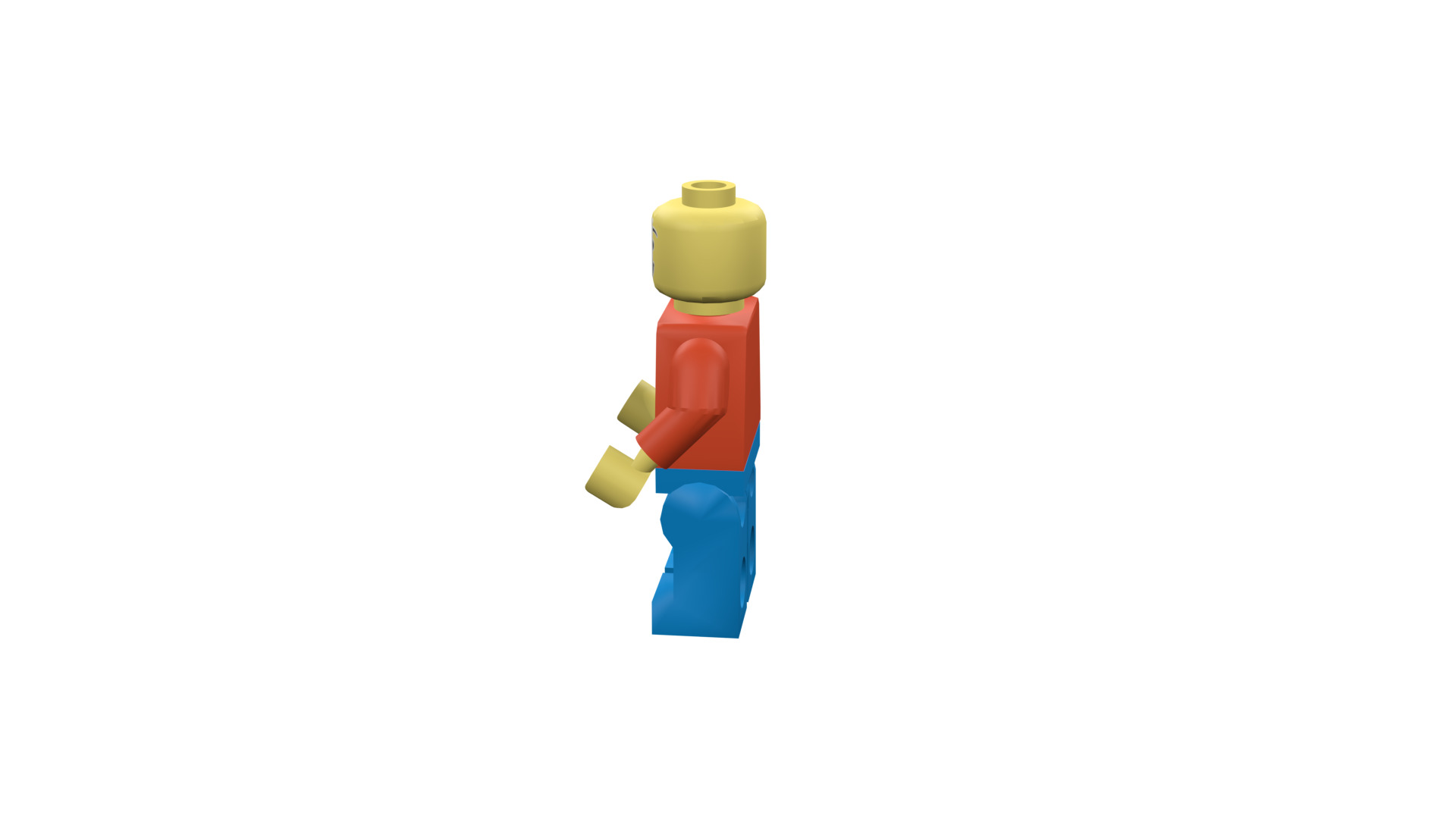 3D print minifigure - Lego Minifigure Basic V1 3D print model_41