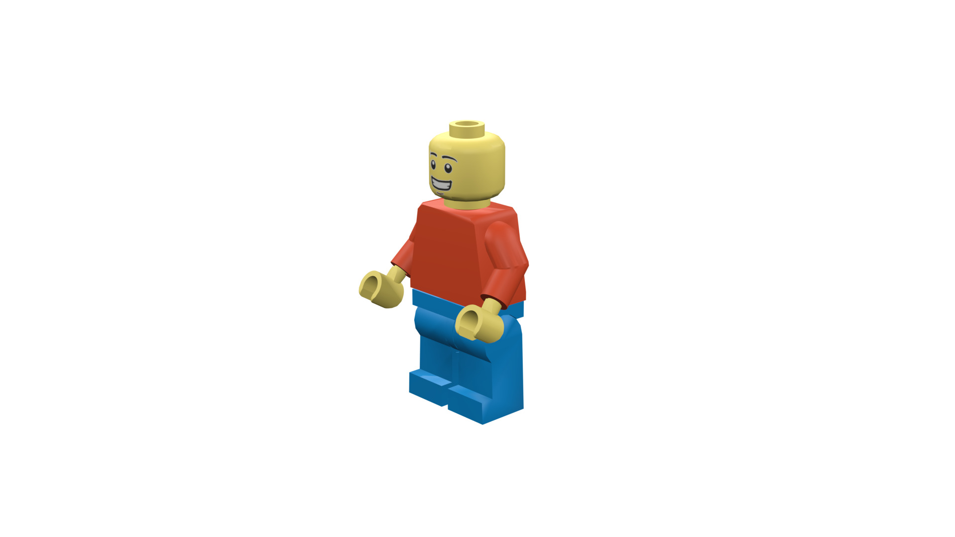 3D print minifigure - Lego Minifigure Basic V1 3D print model_47