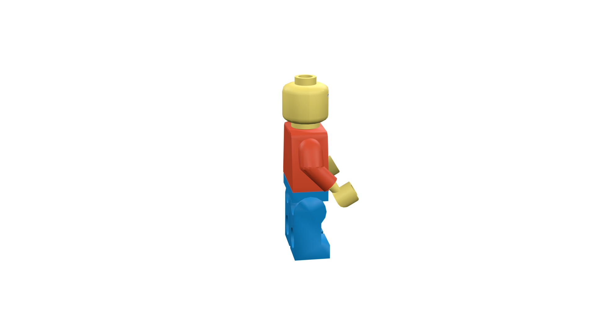 3D print minifigure - Lego Minifigure Basic V1 3D print model_21