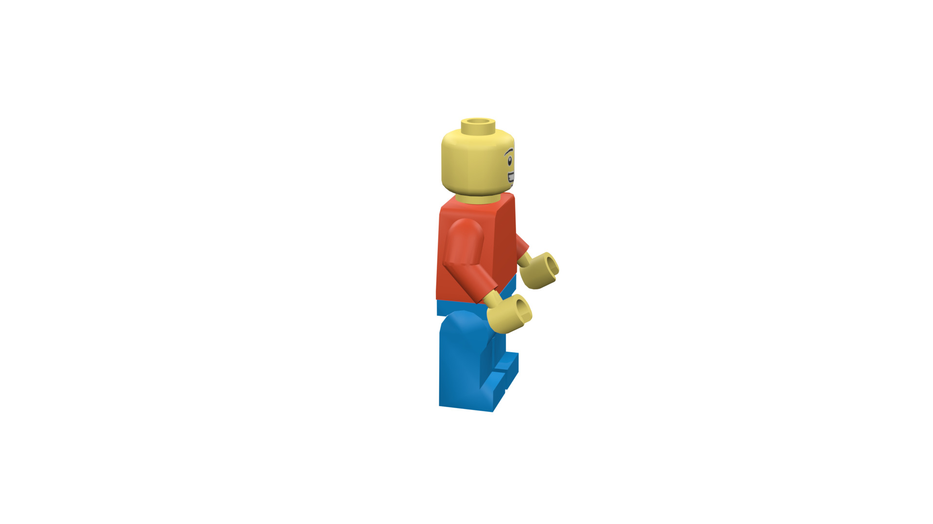 3D print minifigure - Lego Minifigure Basic V1 3D print model_18
