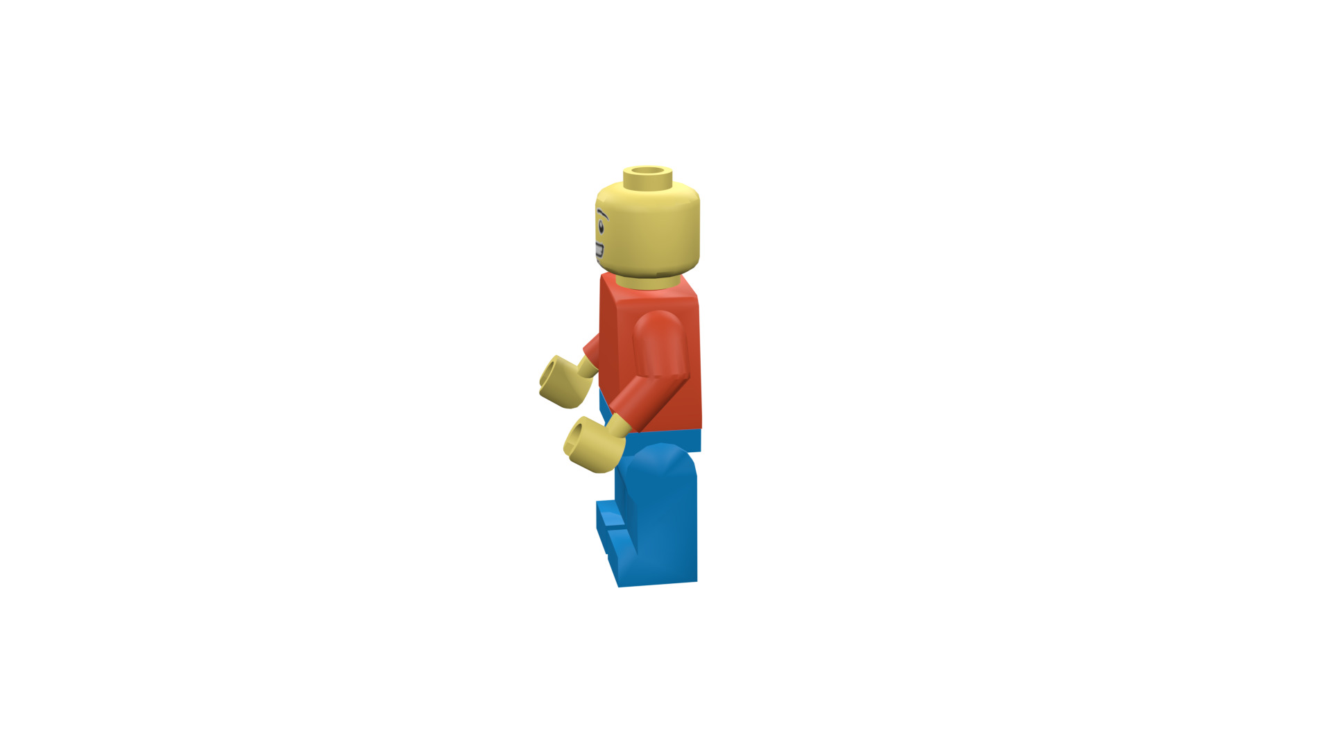 3D print minifigure - Lego Minifigure Basic V1 3D print model_43