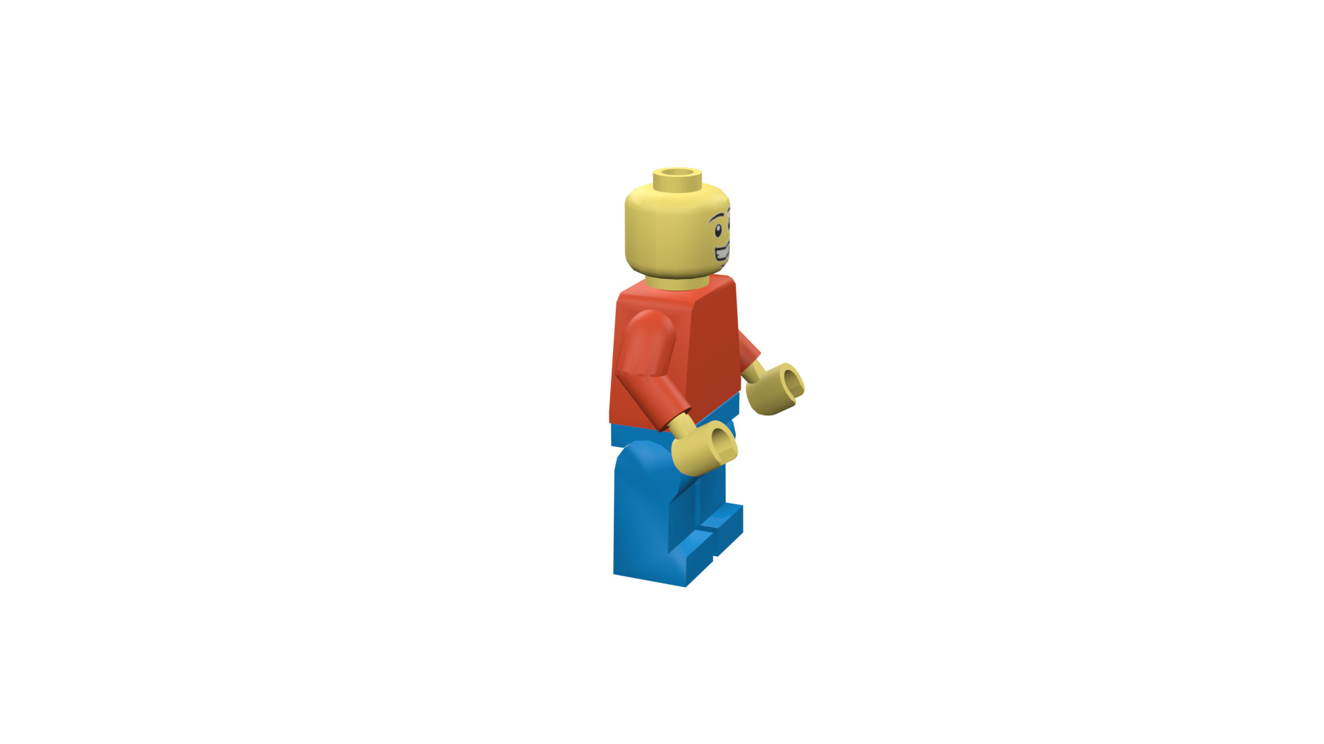 3D print minifigure - Lego Minifigure Basic V1 3D print model_17