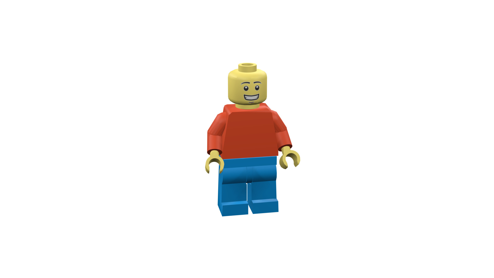 3D print minifigure - Lego Minifigure Basic V1 3D print model_54