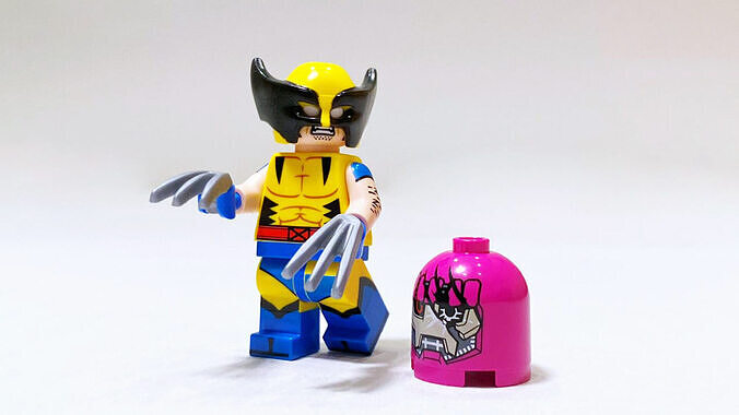 3D print minifigure - 71039-12 Wolverine 3D print model