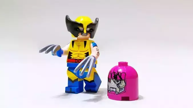 3D print minifigure - 71039-12 Wolverine
