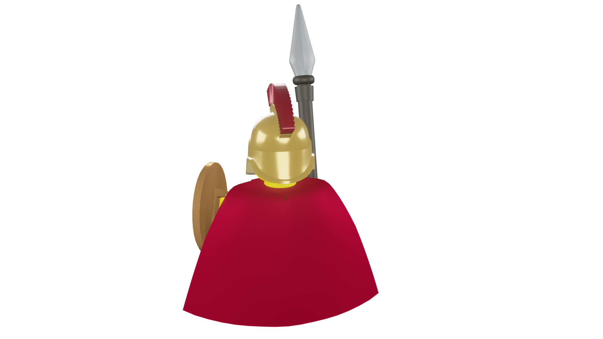 3D print minifigure - 8684-2 Spartan Warrior 3D print model_29