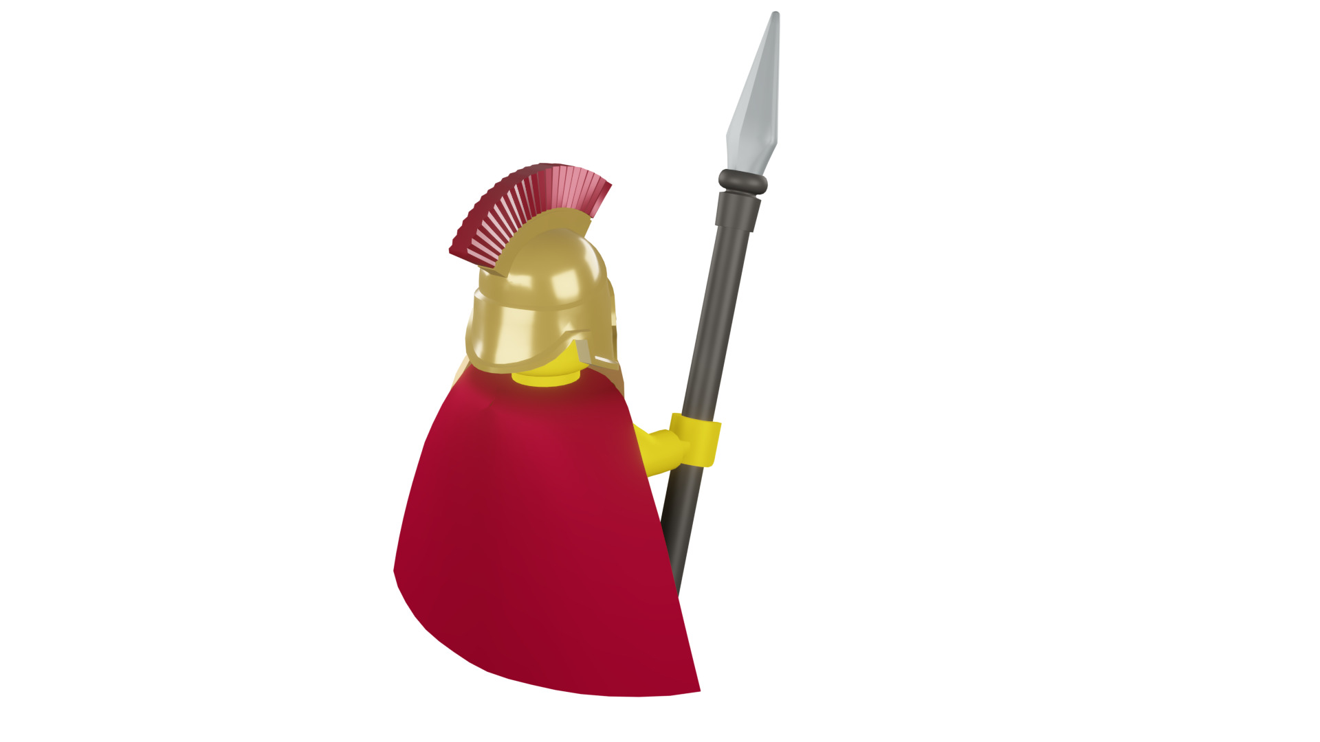 3D print minifigure - 8684-2 Spartan Warrior 3D print model_23