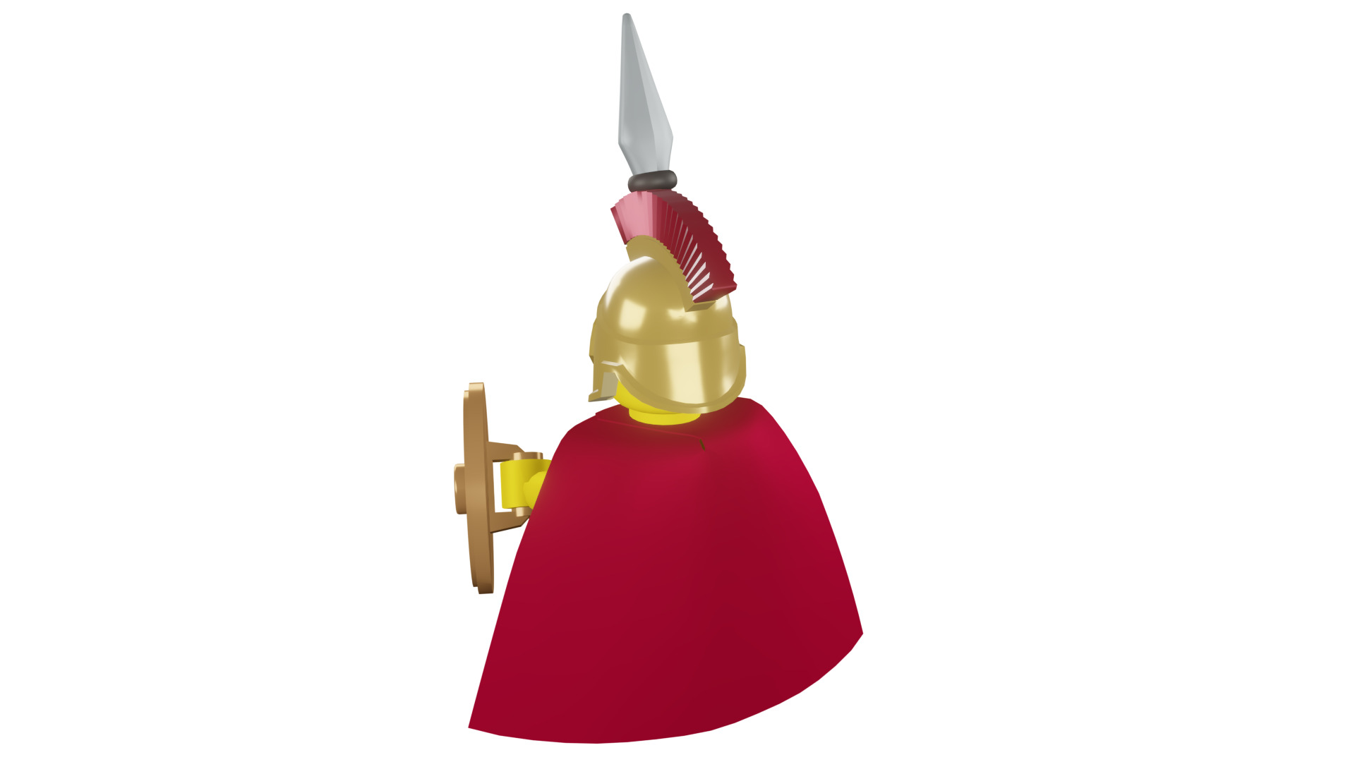 3D print minifigure - 8684-2 Spartan Warrior 3D print model_31
