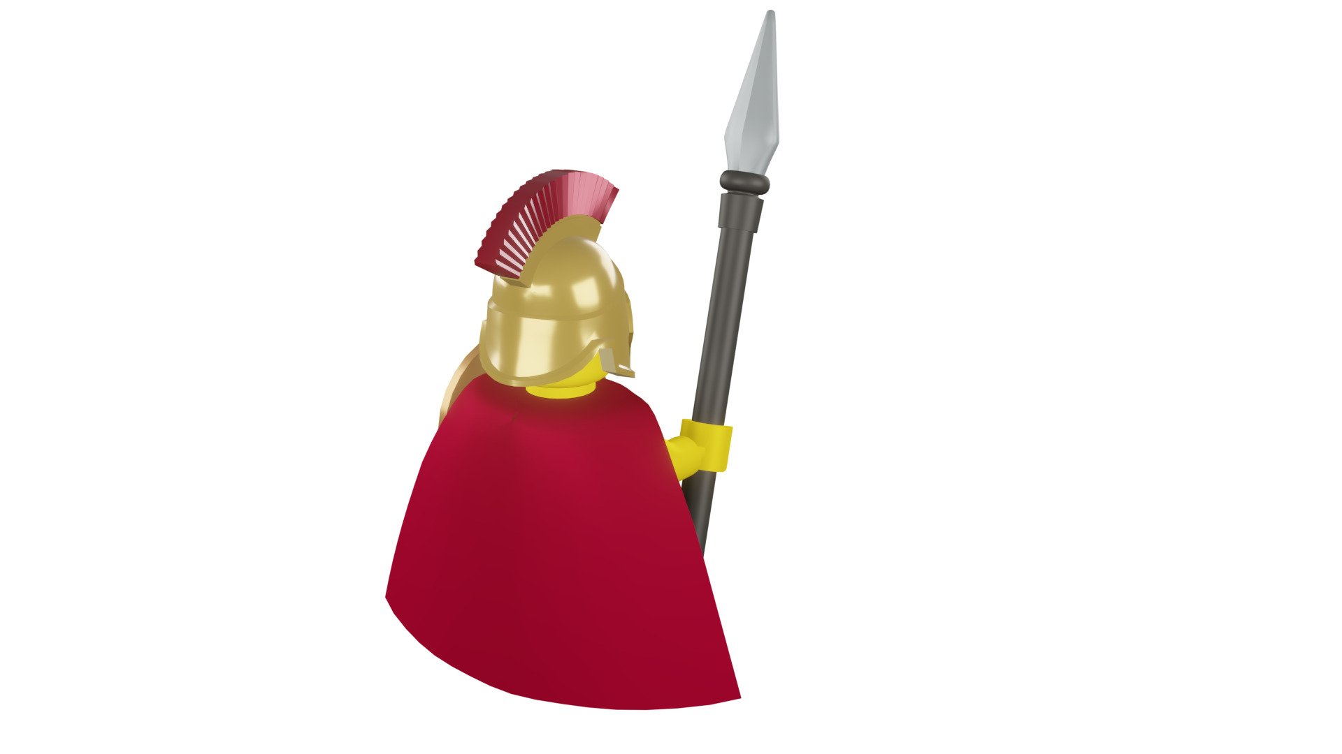 3D print minifigure - 8684-2 Spartan Warrior 3D print model_24