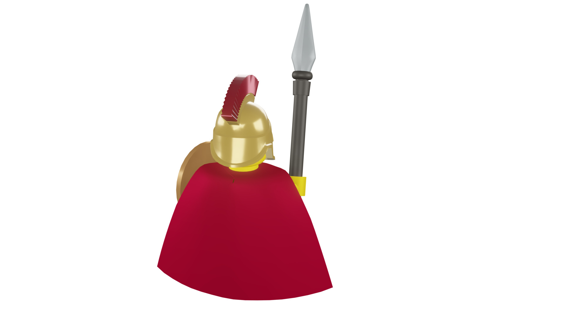 3D print minifigure - 8684-2 Spartan Warrior 3D print model_26