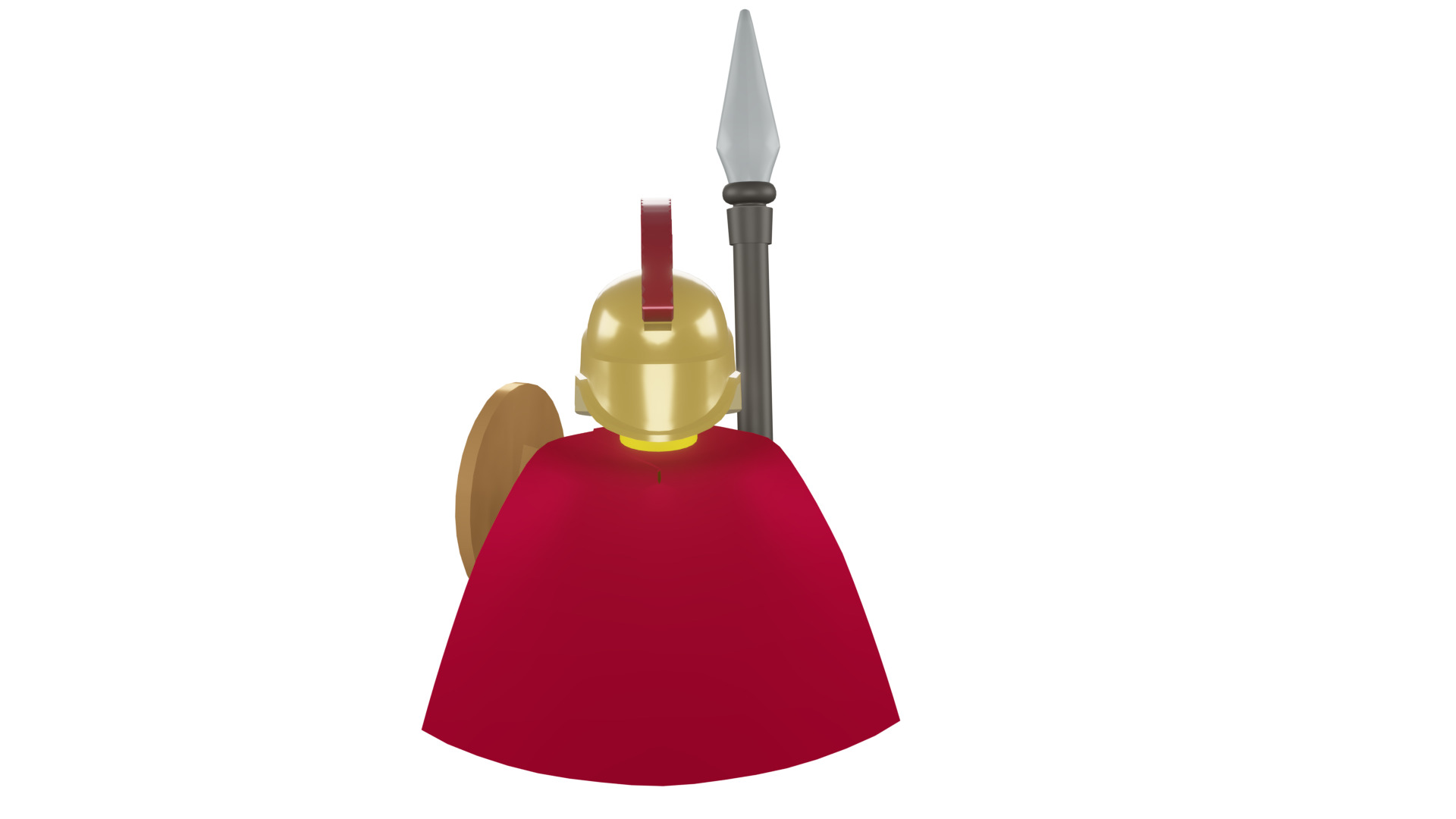 3D print minifigure - 8684-2 Spartan Warrior 3D print model_28