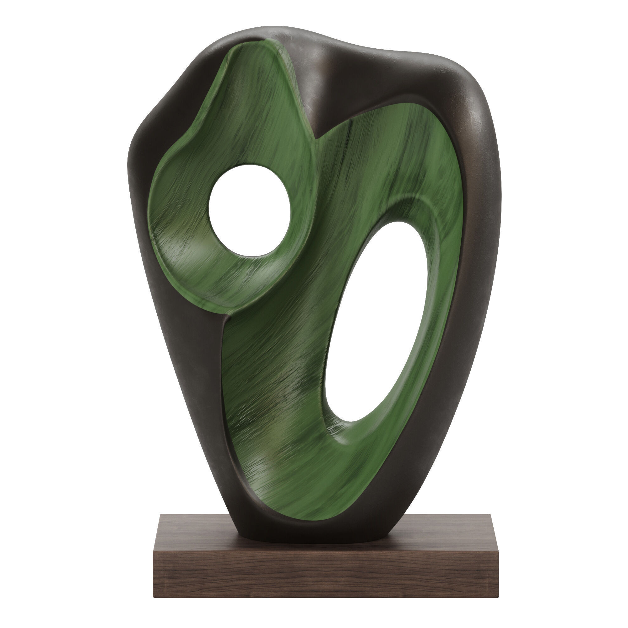 Abstract Sculpture Figure 3D model_2